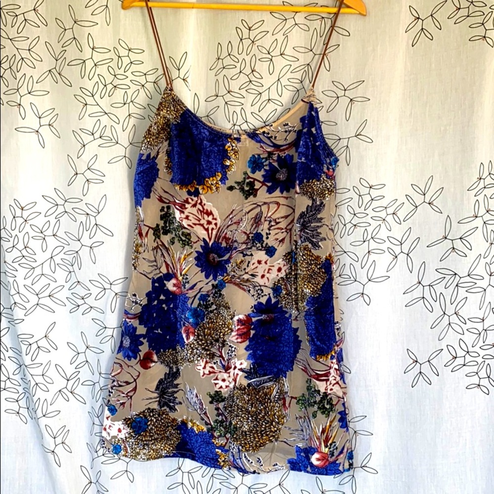 Free People Velvet Slip Dress